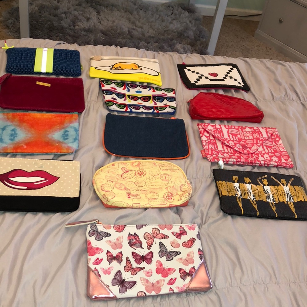 Thirteen Ipsy Makeup Bags
